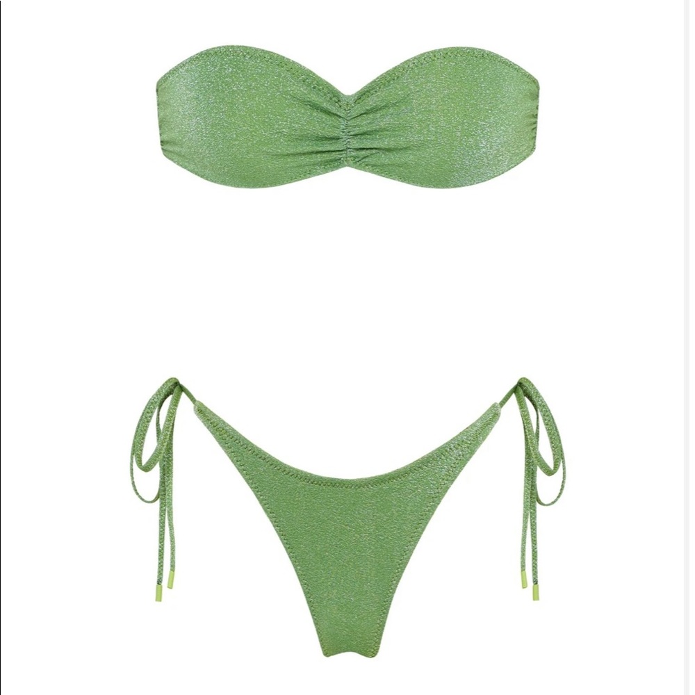 Triangl Vance Bikini in Fawn Sparkle size Small